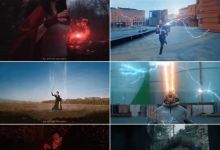 【500款】4K影视后期电影特效火焰冲击波超能力闪电视频素材